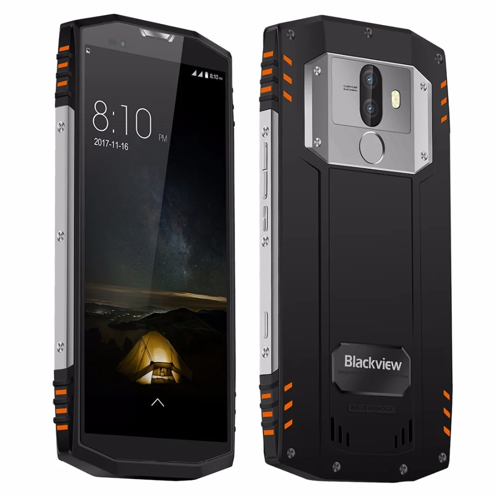 Blackview BV9000 Pro 6 ГБ+ 128 ГБ IP68 Водонепроницаемый Идентификация отпечатков пальцев мобильный телефон Android 7,1 DualSIM NFC 5,7 дюймов сотовый Phoe