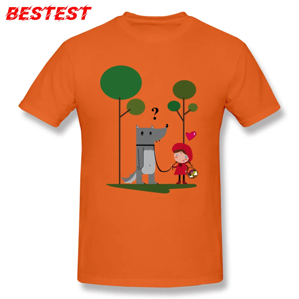 2018918Y74 100% Cotton Normal Tops Shirts On Sale Short Sleeve Mens T Shirt Printed On Fall T-shirts Crewneck Free Shipping 2018918Y74 orange