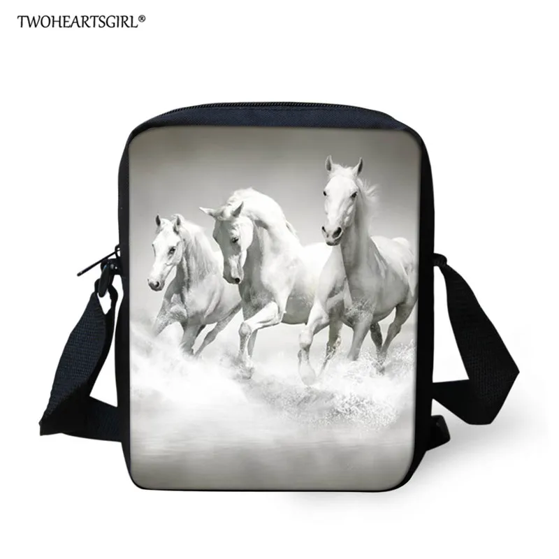 3 шт./компл. 3d Crazy Horse печати Школьный рюкзак, набор для подростков-девочек и мальчиков, крутые Высокие Школьные Для детей Bagpack детская книга - Цвет: Z3172E