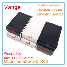 5 шт./лот Электронный электрический корпус антиблокировочной системы пластиковый материал Соединительный корпус 110*65*28 мм для портативного электрического шасси