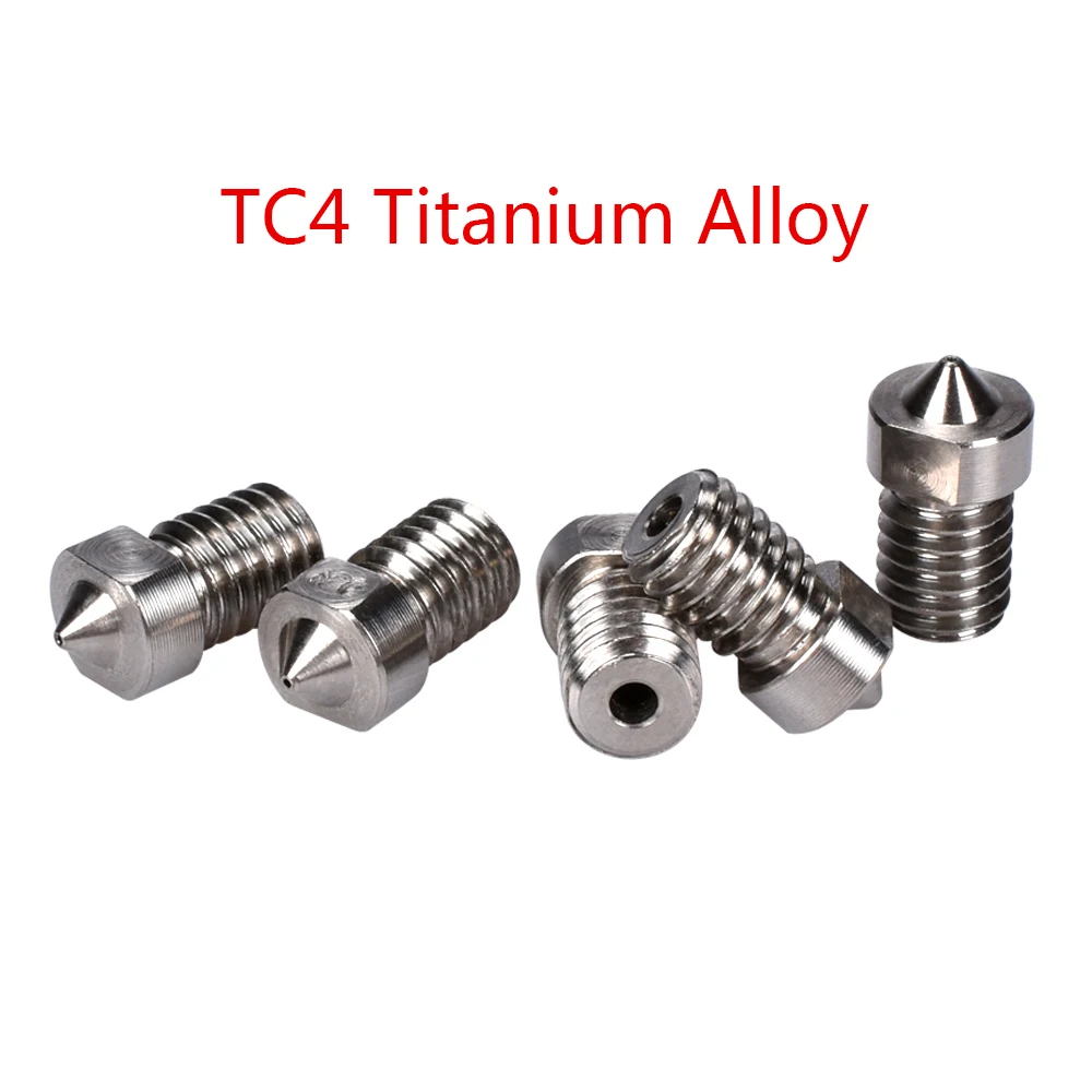 Форсунка из титанового сплава 3D TC4 V5 V6 сопло для принтера запчасти J-head Hotend