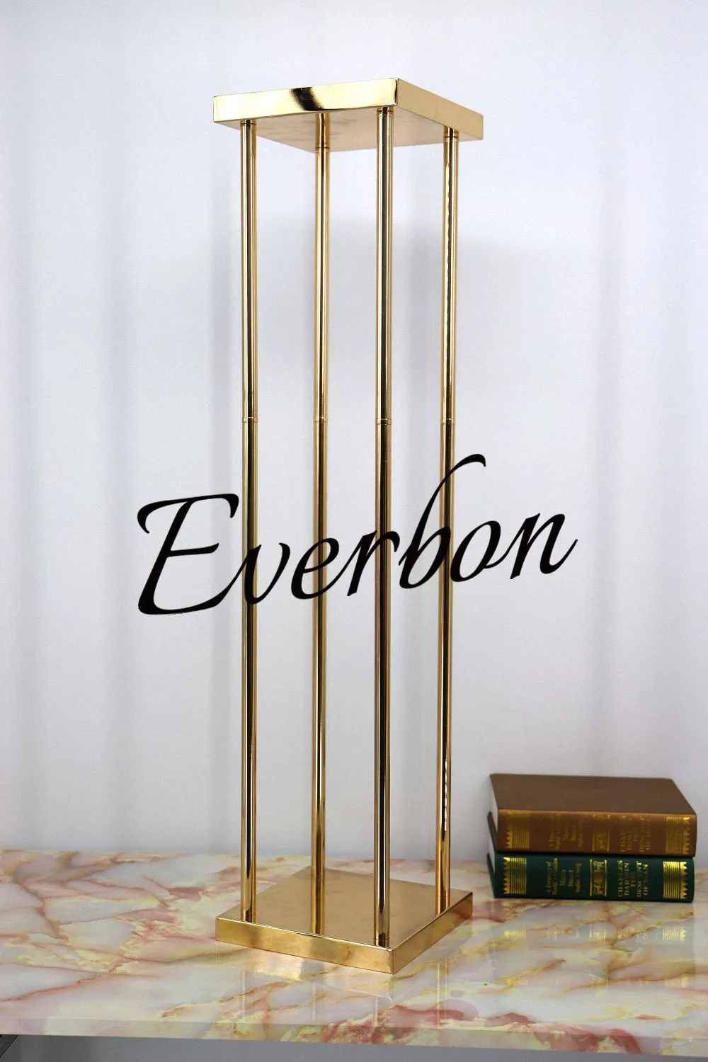 

new style Wedding Metal Gold Flower Vase Column Stand for Wedding Centerpiece Decoration 10 pcs/lots