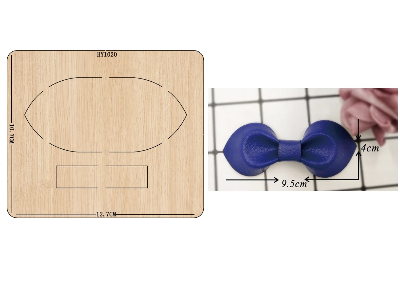 

bow cutting dies 2019 new die cut &wooden dies Suitable for common die cutting machines on the market