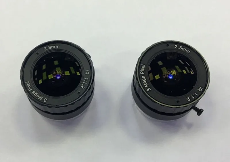 2,5 мм 3MP F1.2 CS крепление 1/2. " CCTV объектив камеры CY-2.5F1.2-3MP