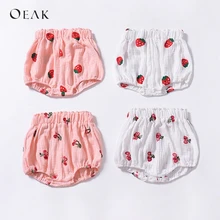 Oeak штанишки для новорожденных; цветные брюки для маленьких девочек; брюки для малышей