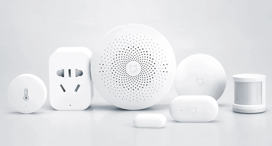 Xiaomi Mijia Smart Home Multi-function Gateway Upgraded ZigBee Temperature Door Sensor WiFi Motion Smart Remote Control by APP-22