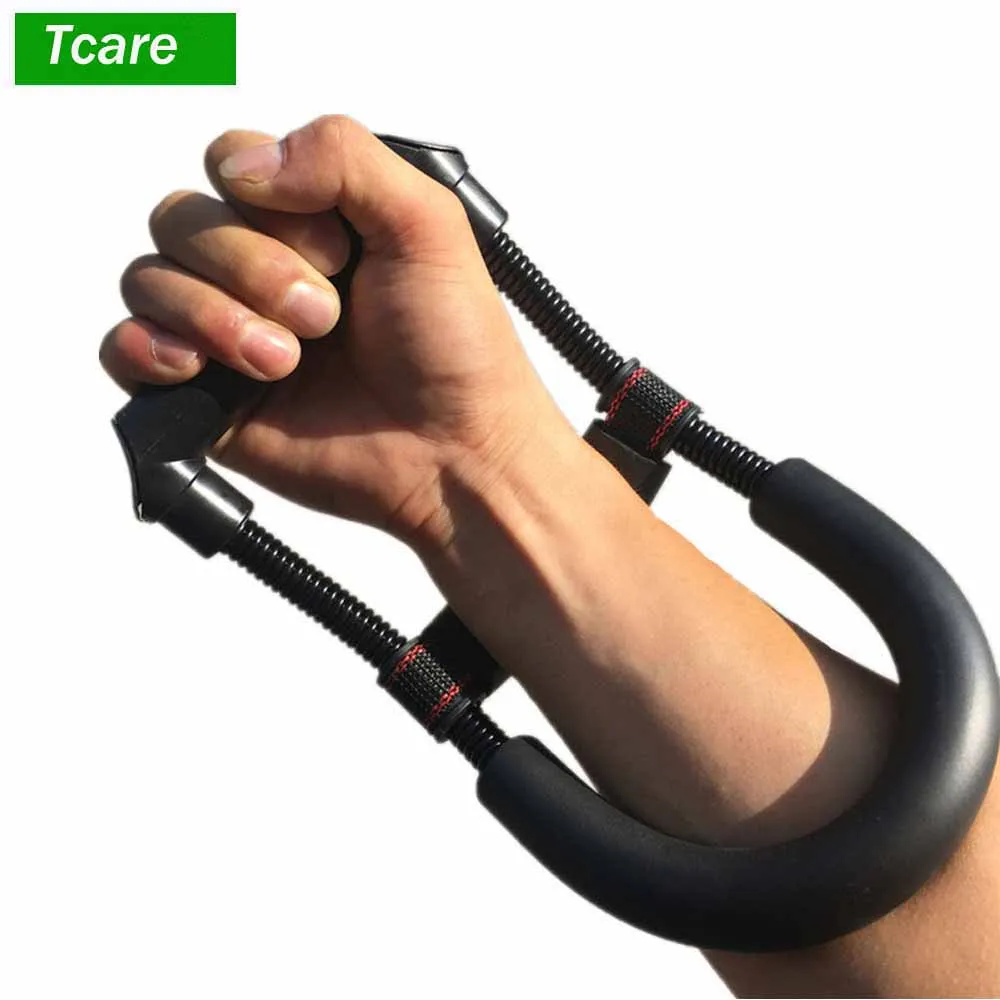 

1Pcs Massage Relaxation Hand Grip Power Wrist Forearm Hand Grip Exerciser Strength Training Device Fitness Muscular Strengthen