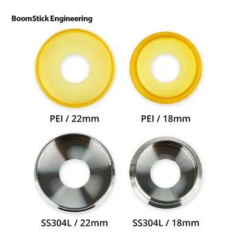 

5pcs Original BoomStick Engineering Step Beauty Ring Designed for RDAs with 18/22mm Diameter Prevents Heat Diffusion Ecig Parts
