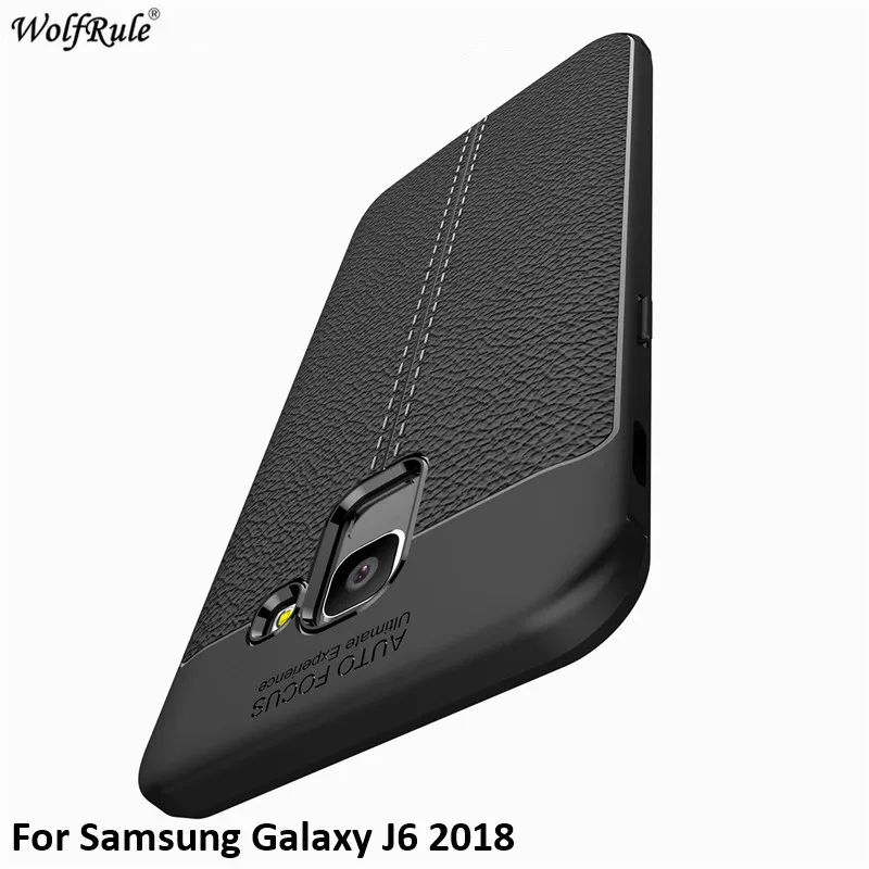 

For Fitted Cases Samsung Galaxy J6 2018 Case Soft Silicone Bumper Housings Phone Bag Case For Samsung J6 2018 Cover J600G 5.6''