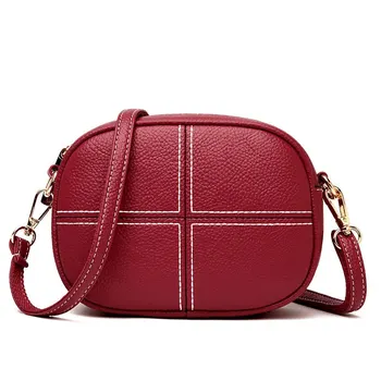 

Hot Sale Small Shoulder CrossBody Bags Ladies Messenger Bag Patchwork Women Bags High Quality Genuine Leather Women's Handbags