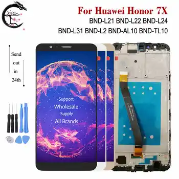 

LCD With Frame For Huawei Honor 7X BND-L21 BND-L22 BND-L24 Full LCD Honor7X BND-L2 Display Screen Touch Panel Digitizer Assembly
