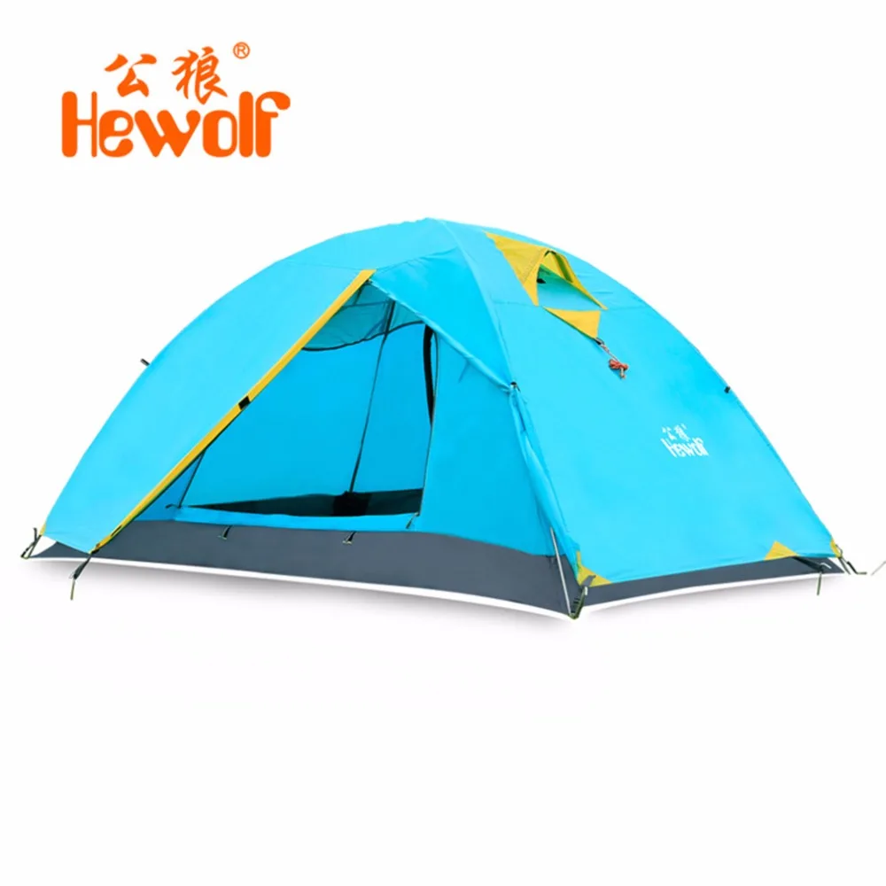 

2 Person Tents Camping Tents Double Layer Waterproof Windproof Outdoor Tent For Hiking Fishing Hunting Beach Picnic Party NEW