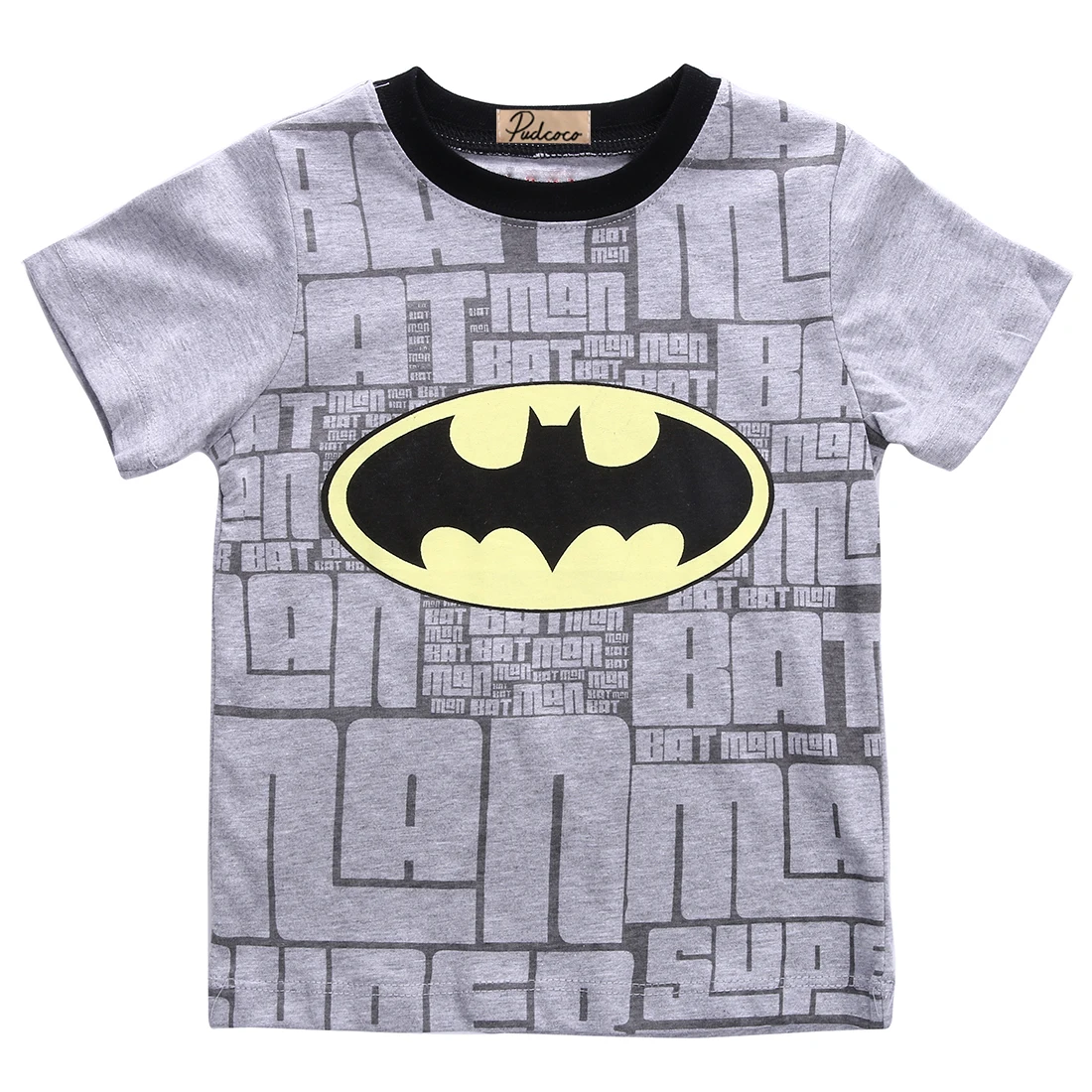 

Hi Hi Baby Store Batman Infant Kids Toddler Boys Summer Batman Tees Tops T-shirt Age 2-7Y