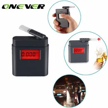 Onever Профессиональный спирт высокого точный Тестер Цифровой тестер на алкоголь Алкотестер с ЖК-дисплеем тестер Сенсор дропшиппинг