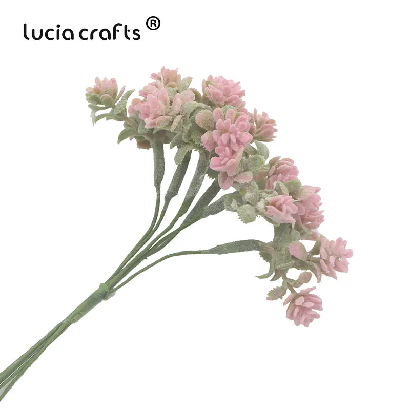 Lucia Crafts 1 связка пластиковые искусственные растения для дома Свадебная вечеринка