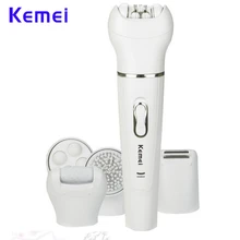 Kemei 5 в 1 электрическое очищающее средство для лица KM-2199 очищающее средство для лица очиститель пор кожи очищающий массаж для тела мини-массажер для красоты