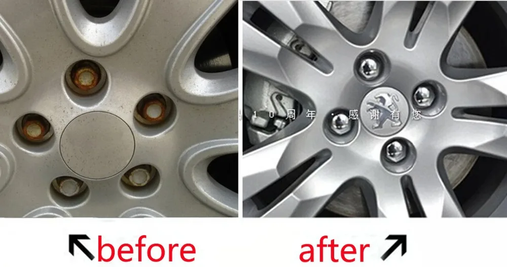 100 шт./упаковка декоративная крышка для Citroen New C5 C3 XR C4L C четыре new Elysee 14 301|wheel screw|screw