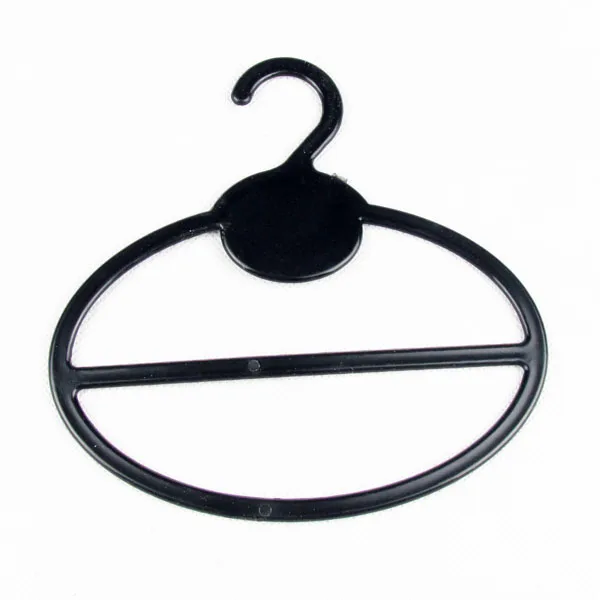 Wholesale 40Pcs Black Plastic Scarf Necktie Hanger Display Stand Holder