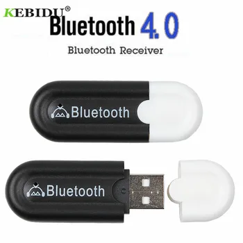 

KEBIDU Wireless Bluetooth 4.0 Adapter USB Bluetooth Receiver 3.5mm Audio Jack Dongle A2DP 5V For Car Speaker AUX Android/IOS