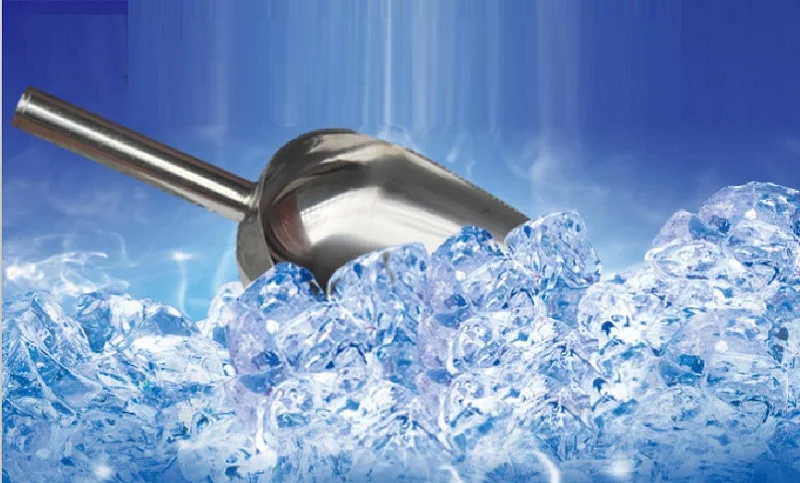 Ice cube scoop