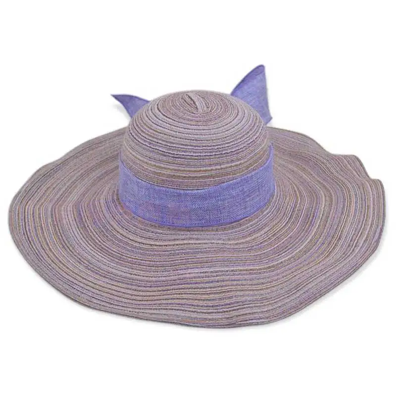 النساء قبعة الشمس الحرير Bowknot الشريط الصيف القطن القبعات للسيدات طوي شاطئ كاب عارضة مرن واسعة حافة قبعة الشمس مكافحة الأشعة فوق البنفسجية قب... النساء قبعة الشمس الحرير Bowknot الشريط الصيف القطن القبعات للسيدات طوي شاطئ كاب عارضة مرن واسعة حافة قبعة الشمس مكافحة الأشعة فوق البنفسجية قب...