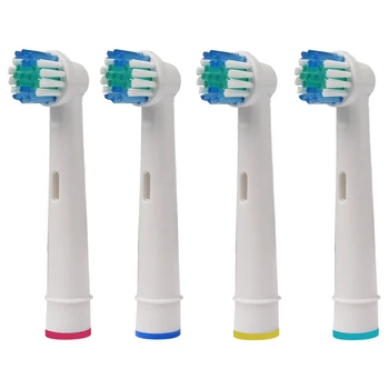 

4PCS Electric Toothbrush Replacement Heads For Oral B Vitality Sensitive 3D Pro Health Profesional Care White Clean New Design