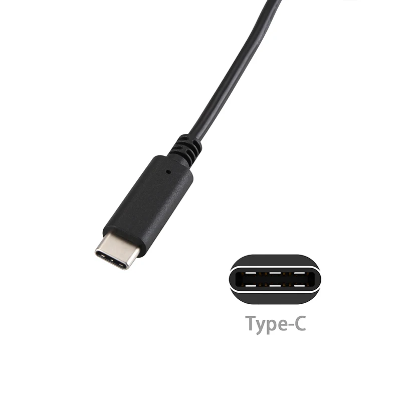 USB C Type к 3 контактному кабелю постоянного тока кабель для быстрой зарядки