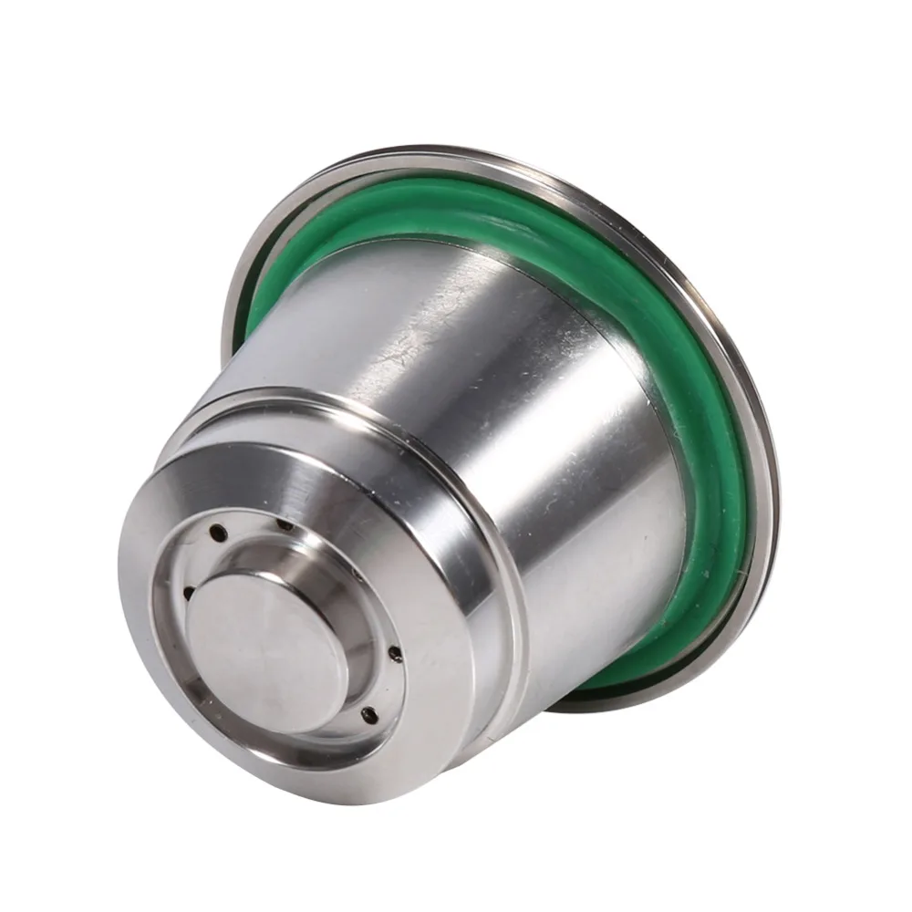 

Refillable Reusable Coffee Capsule Compatible Stainless Steel Smooth and Thread Surface for Nespresso Machine