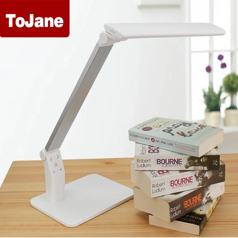 LED Desk Lamp and led table lamp, Dimmer Touch Switch 12W, 5 Lighting Modes, 5-Level Dimmer, Eye-care Lamp
