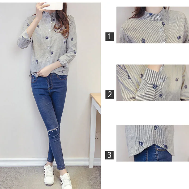 Blusas femininas 2019 e camisas de manga larga de las mujeres blusas de algodón camisa casual mujeres vetement femme plus tamaño ropa de mujer Blusas femininas 2019 e camisas de manga larga de las mujeres blusas de algodón camisa casual mujeres vetement femme plus tamaño ropa de mujer