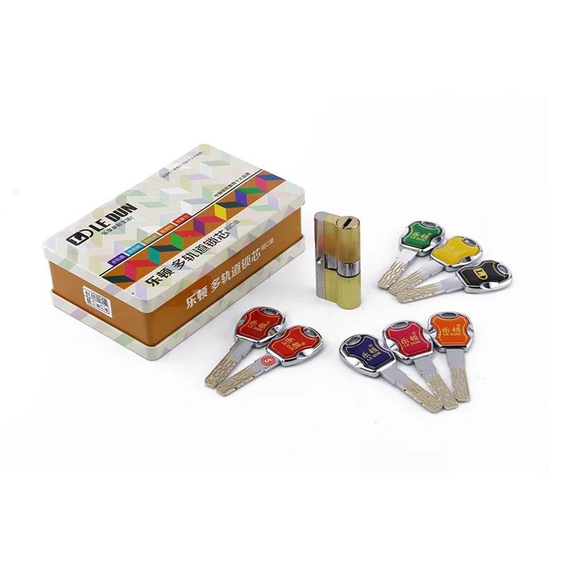 

Hot!!! 65MM Super C Type Eight Orbit Lock Cylinder Prevent Torsion/Violence/Tinfoil, Steel Shell Anti-Theft Lock for Home Use