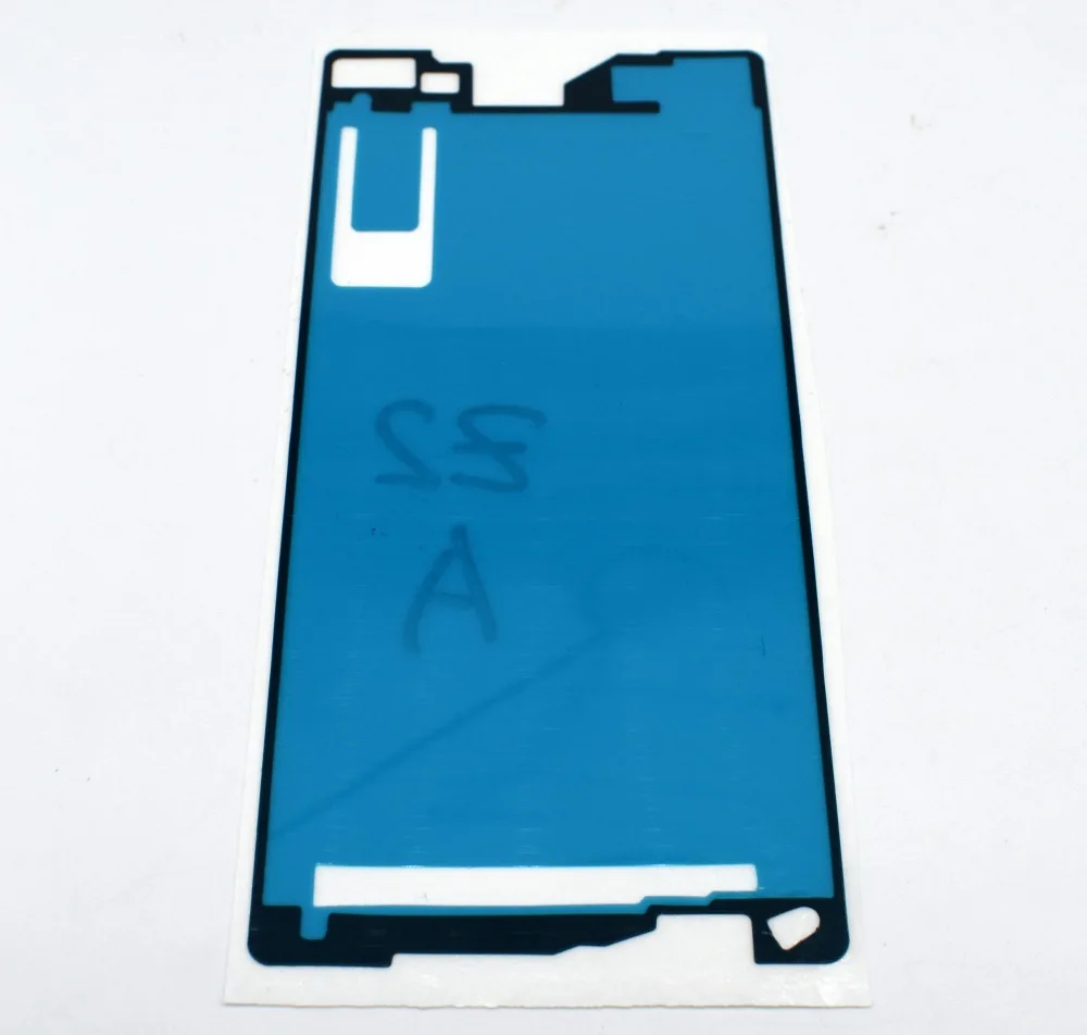 

1Sets=2pcs Front+Back Adhesive Glue Tape Sticker For Sony Xperia Z2 D6502 D6503 LCD Housing Frame Plate Back Battery Cover