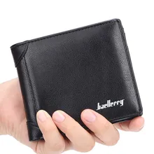 Baellerry men's new wallet, multi-function ultra-thin short coin purse retro foreign trade multi-card card bag wallet men