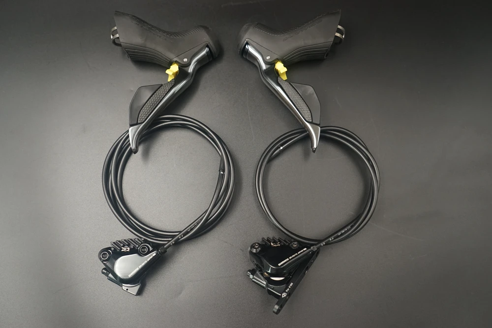シマノultegra ST-R8020トリガーシフター + BR-R8070 sti + 油圧ディスクブレーキ-フラットマウント-2x11-speedペア