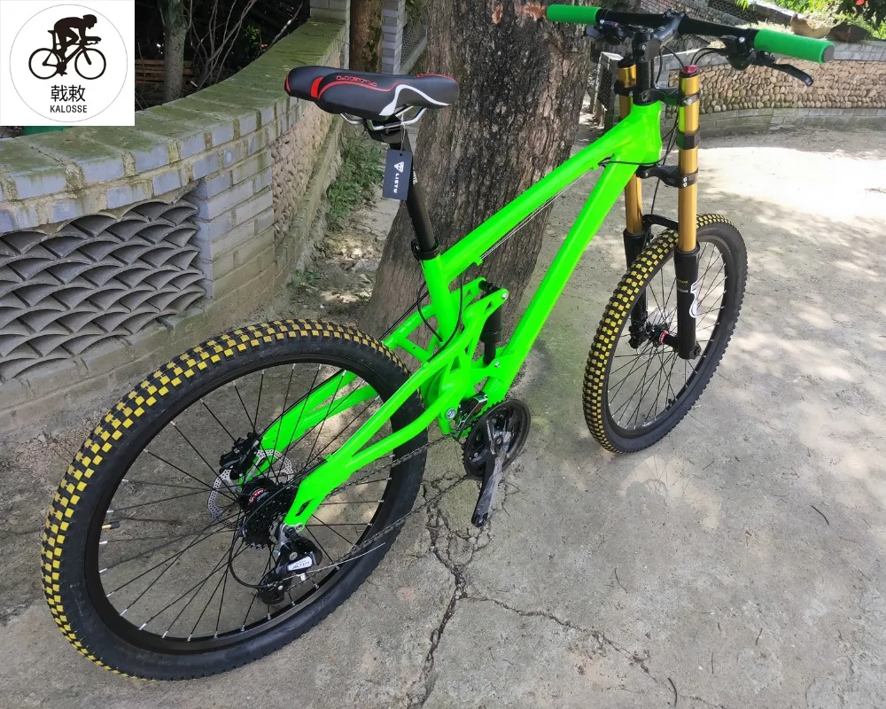 Sale 27 speed  165mm travel 26er  bicycle  Full suspension bike bicycle  Hydraulic brakes  mountain bike 18