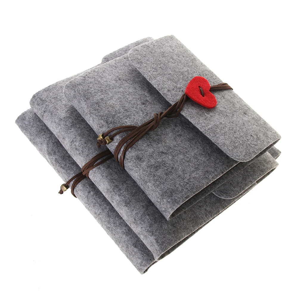 

New Three Size S M L Velvet Felt Cover Handmade DIY Vintage Photo Album HOT Available for 60 Pcs Photos