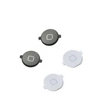 Wholesale 50pcs/lot High Quality New Replacement Home Button Key For iPhone 4 4G White Black Back Home Menu Button Return Key
