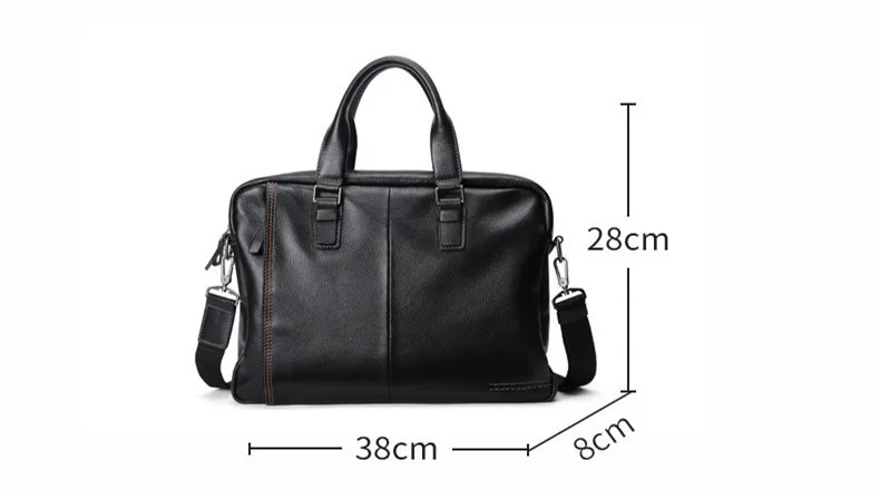 Мужской портфель, сумки для ноутбуков, сумка для ноутбука, мужская сумка на плечо из натуральной кожи, Портативная сумка KUMON для huawei Matebook X Tas