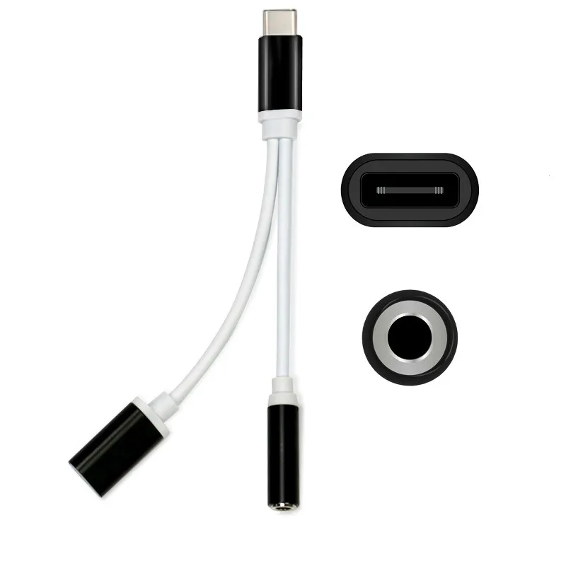 UZCZUG USB Тип C аудио кабель для зарядного устройства и музыка 2 в 1 взаимный обмен