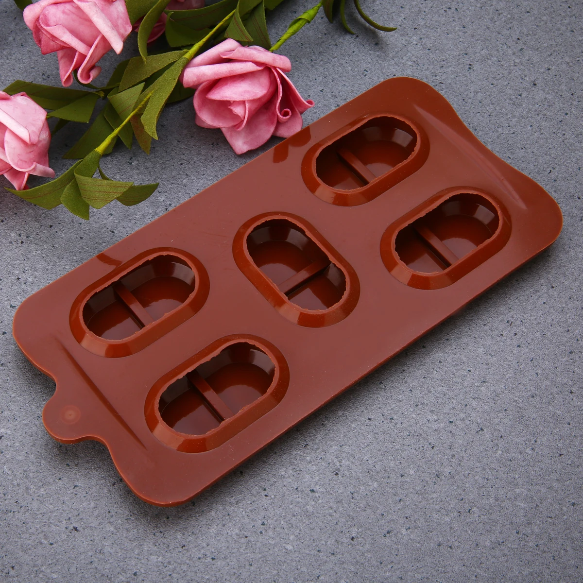 1pc Pill Shaped Silicone Mold Cute Fondant Jelly Mould Cake Decorating Tool Kitchen Baking Tools