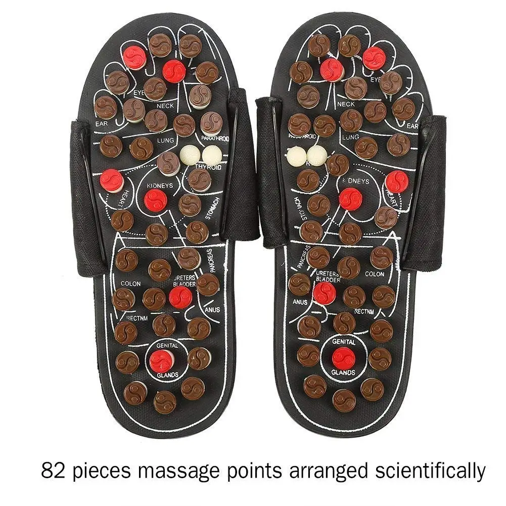 Foot Massage Slippers Acupuncture Therapy Massager Shoes For Foot Acupoint Activating Reflexology Feet Care Massageador Sandal Foot Massage Slippers Acupuncture Therapy Massager Shoes For Foot Acupoint Activating Reflexology Feet Care Massageador Sandal