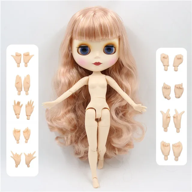 Ледяная фабрика blyth кукла игрушка BJD кукла без одежды Нормальный/шарнир тела 30 см руки AB в подарок DIY на заказ - Цвет: joint doll