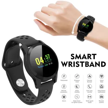 

Q9 Smart Watch Blood Pressure Heart Rate Sleep Monitor Bracelet IP68 Waterproof Sport Fitness Trakcer Watch Men Women Smartwatch