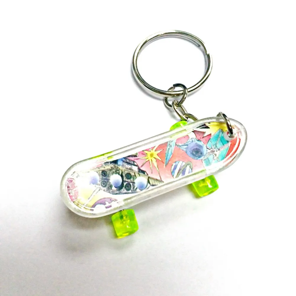 mini skateboard key chain 6g  W2