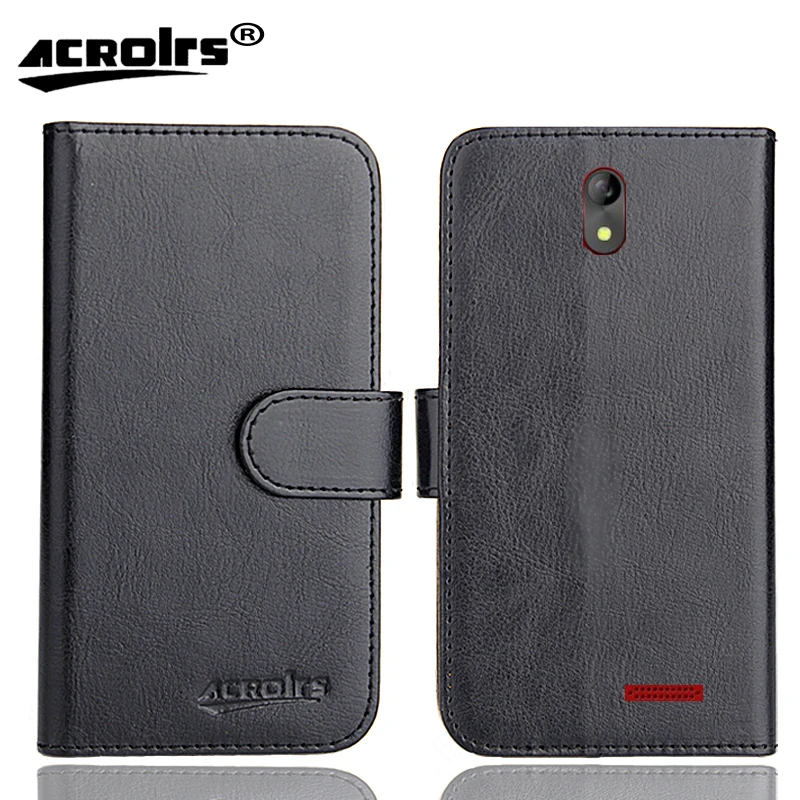 

Irbis SP542 Case 6 Colors Dedicated Soft Flip Leather Special Crazy Horse Phone Cover Cases Credit Card Wallet