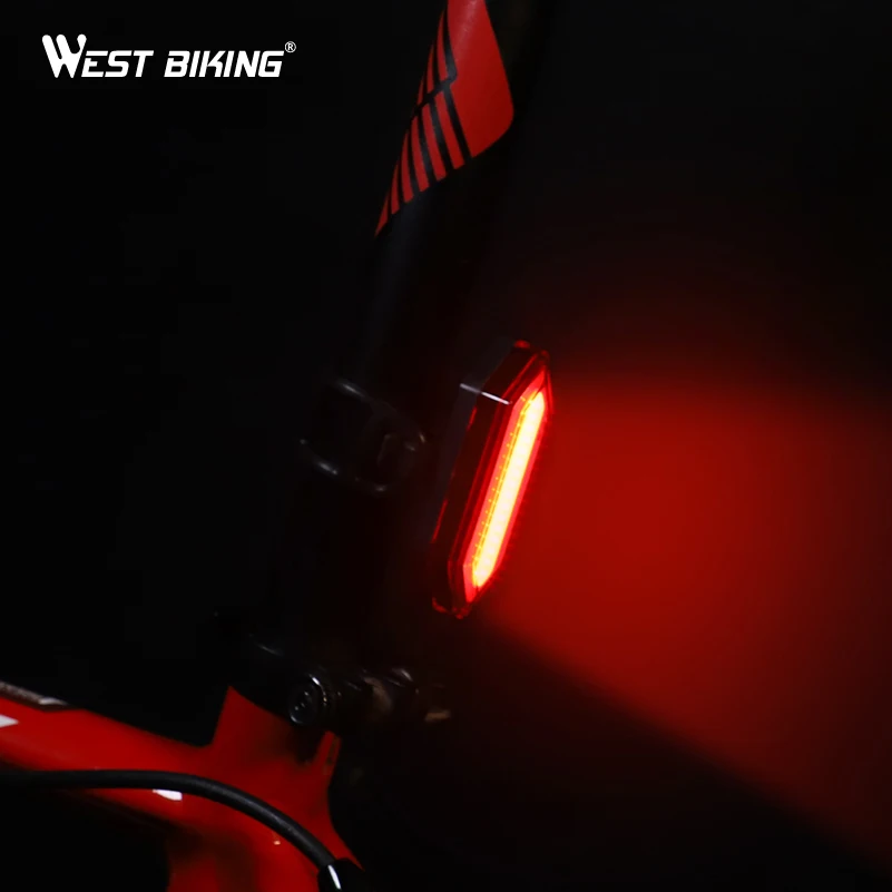 WEST BIKING Waterproof Bike Tail Light USB Charging Bike Rear Light Warning Safety Flashlight Running Light Bicycle Taillights
WEST BIKING Waterproof Bike Tail Light USB Charging Bike Rear Light Warning Safety Flashlight Running Light Bicycle Taillights