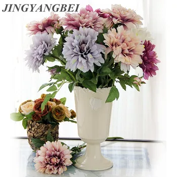 

Oriental chrysanthemum Dahlia artificial flower silk flowers daisy home decoration wedding decoration