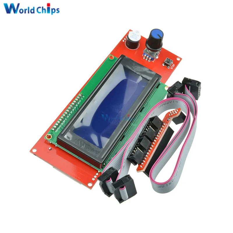 Комплект для 3D принтера Reprap Smart Control ler Display Ramps 1 4 2004 LCD дисплей контроль|ramps 1.4|controle