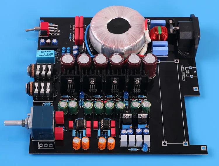 New HIFI A2 Headphone Amplifier DIY Kit Dual 15