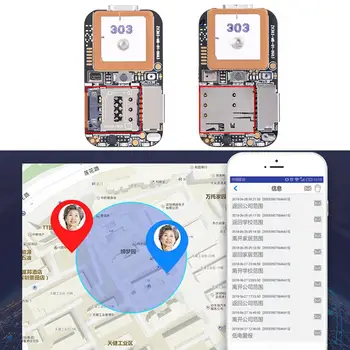 

Super Mini Size GPS Tracker GSM AGPS Wifi LBS Locator Free Web APP Tracking Voice Recorder ZX303 PCBA Inside